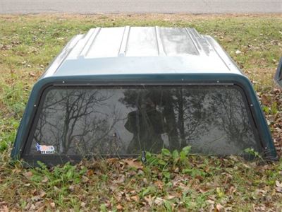 #35 Green Fiberglass 6’6″ Topper $100